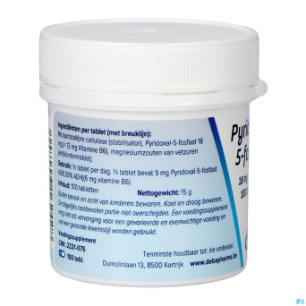 Pyridoxal-5-phos    comp 100x18mg    deba