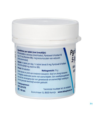 Pyridoxal-5-phos    comp 100x18mg    deba