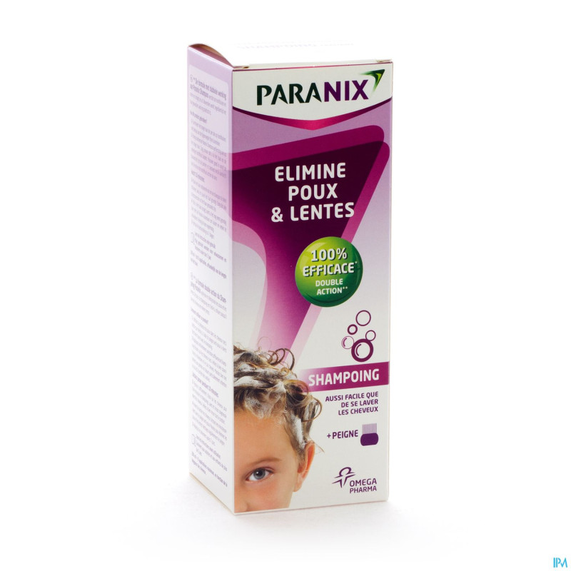 Paranix spray avec peigne poux  60ml