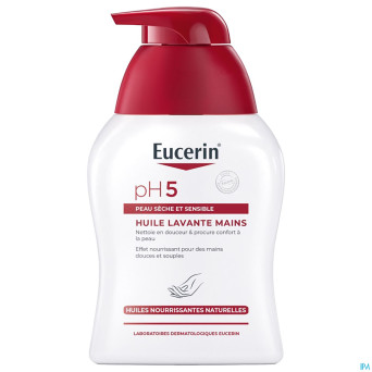 Eucerin ph5 peau sensible hle lavante mains  250ml