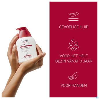 Eucerin ph5 peau sensible hle lavante mains  250ml