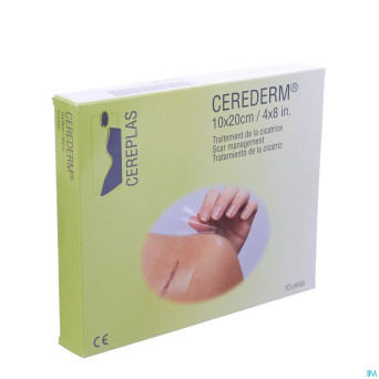 Cerederm pansement 10x20cm 10 4309674