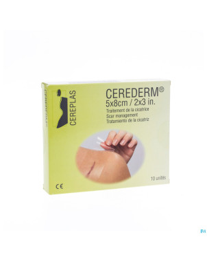 Cerederm pansement  5x 8cm 10 4309668