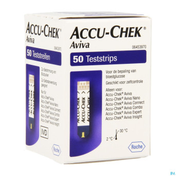 Accu chek aviva bandelettes react 50    6453970054