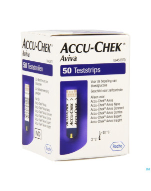 Accu chek aviva bandelettes react 50    6453970054