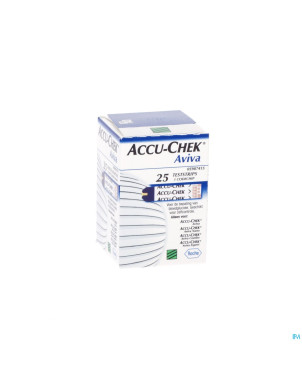 Accu chek aviva bandelette reactive  25 6453961016