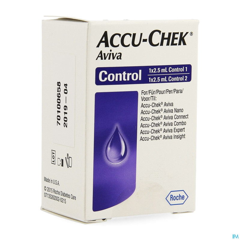 Accu chek aviva control    2x2,5ml  4455215001