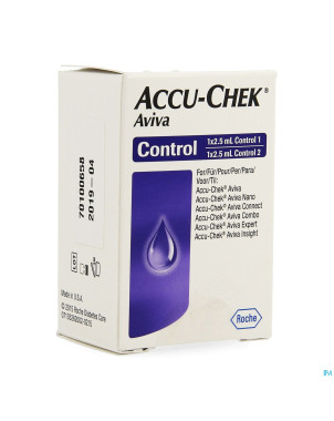Accu chek aviva control    2x2,5ml  4455215001