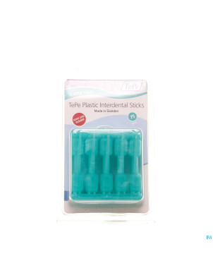 Tepe interdental plastic 75 pieces + travel case