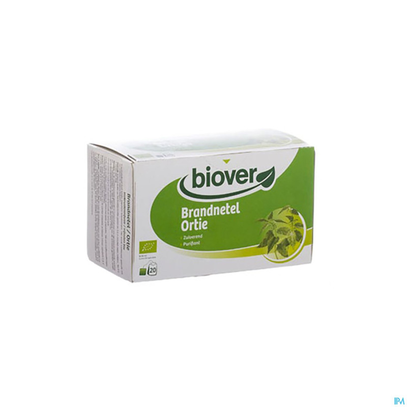 Biover infusettes bio ortie    sachet 20