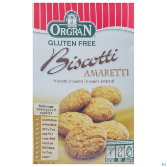 Orgran biscotti amaretti    150g 4191 revogan