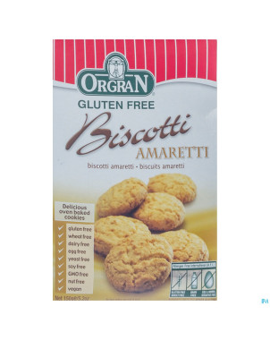 Orgran biscotti amaretti    150g 4191 revogan