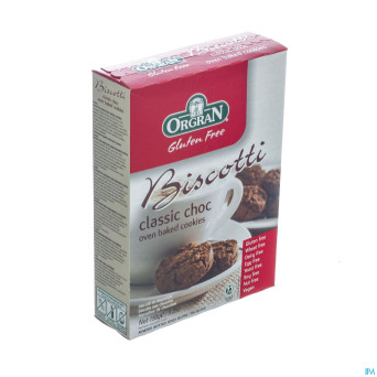 Orgran biscotti choc chip    150g 4193 revogan