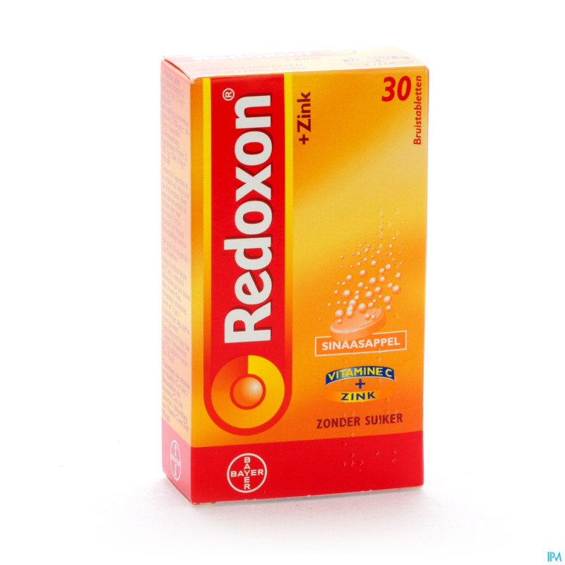 Redoxon + zinc + vitamine c comp eff 30