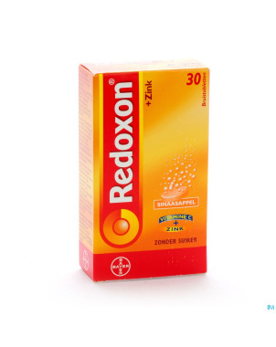 Redoxon + zinc + vitamine c comp eff 30