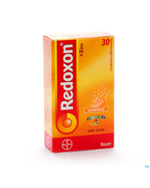 Redoxon + zinc + vitamine c comp eff 30