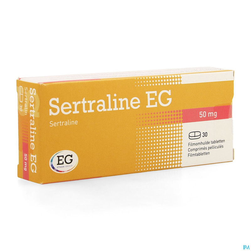 Sertraline eg  50mg comp 30x50mg