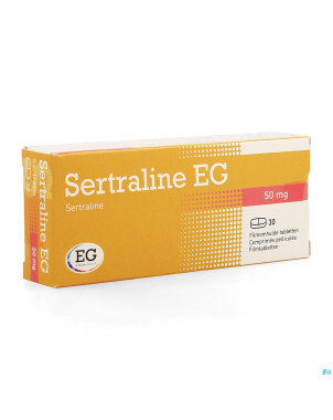 Sertraline eg  50mg comp 30x50mg