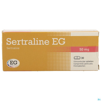 Sertraline eg  50mg comp 30x50mg