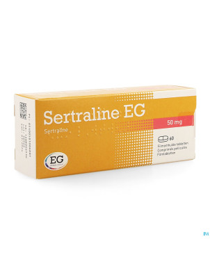Sertraline eg  50mg comp 60x50mg
