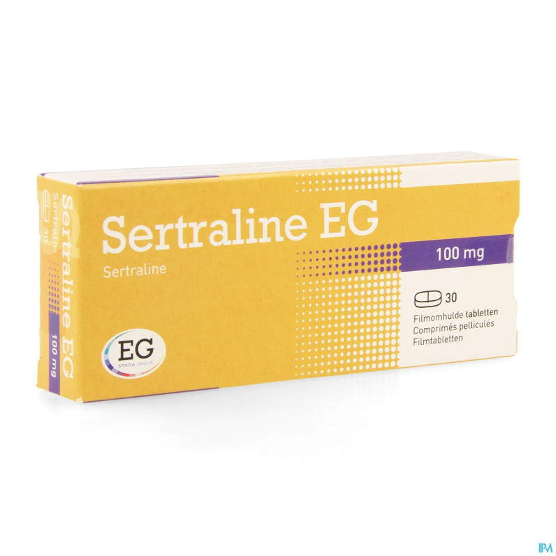 Sertraline eg 100mg comp 30x100mg
