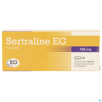 Sertraline eg 100mg comp 30x100mg