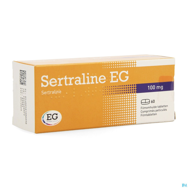 Sertraline eg 100mg comp 60x100mg
