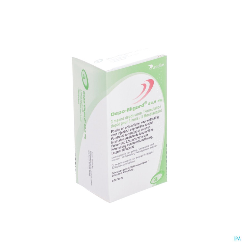 Depo eligard 22,5 mg pulv sol inj 1