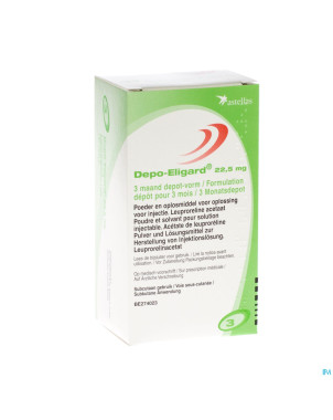 Depo eligard 22,5 mg pulv sol inj 1