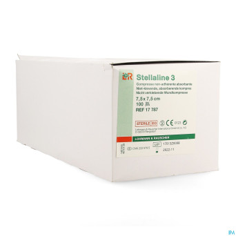 Stellaline 3 comp ster    7,5x 7,5cm 100 17787