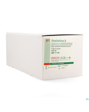 Stellaline 3 comp ster    7,5x 7,5cm 100 17787