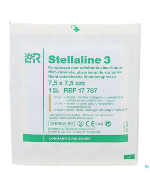 Stellaline 3 comp ster    7,5x 7,5cm 100 17787