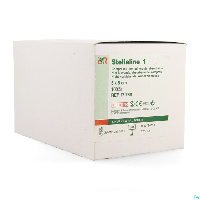 Stellaline 1 comp ster    5,0x 5,0cm 100 17786