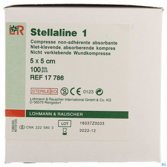 Stellaline 1 comp ster    5,0x 5,0cm 100 17786