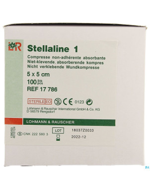 Stellaline 1 comp ster    5,0x 5,0cm 100 17786