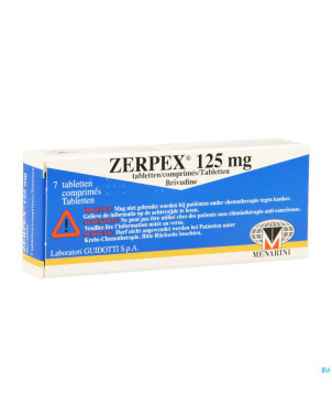 Zerpex comp 7 x 125 mg