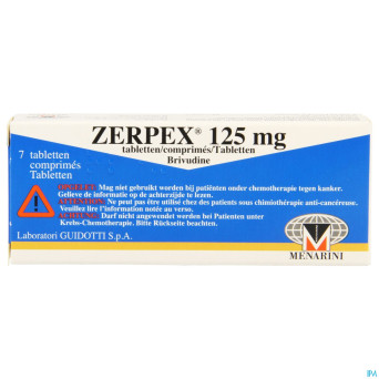 Zerpex comp 7 x 125 mg