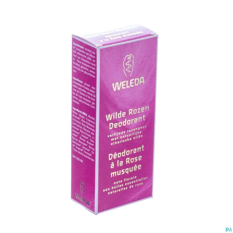 Weleda deodorant rose musquee 100ml