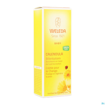 Weleda bebe baume pour le change calendula 75ml