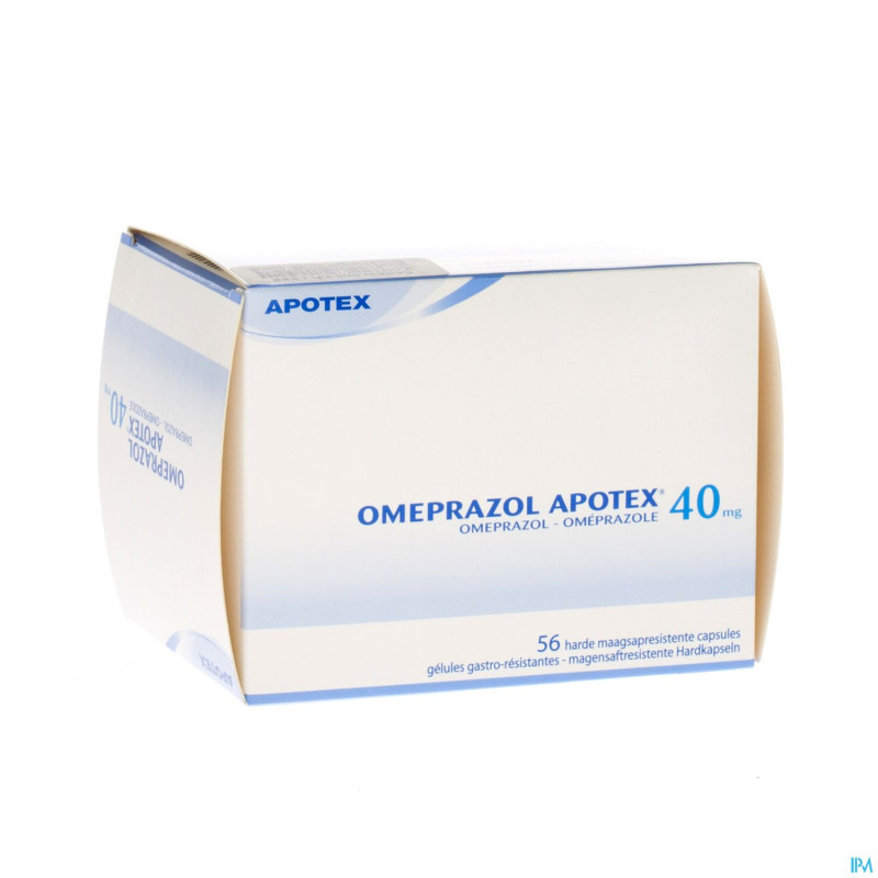 Omeprazol apotex caps  56 x 40 mg
