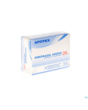 Omeprazol apotex caps  28 x 20 mg