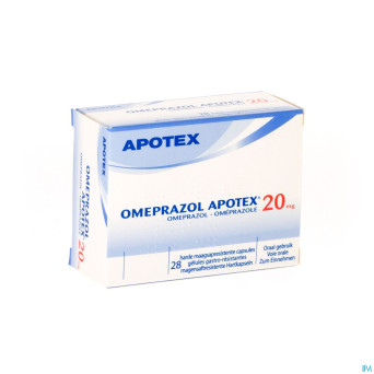 Omeprazol apotex caps  28 x 20 mg