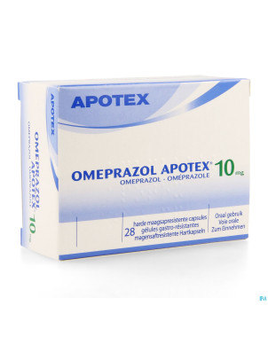 Omeprazol apotex caps  28 x 10 mg