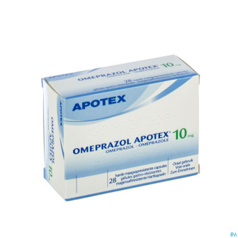 Omeprazol apotex caps  28 x 10 mg