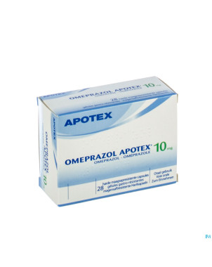 Omeprazol apotex caps  28 x 10 mg