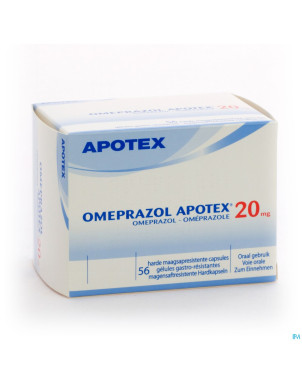 Omeprazol apotex caps  56 x 20 mg