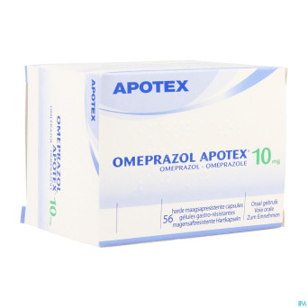 Omeprazol apotex caps  56 x 10 mg