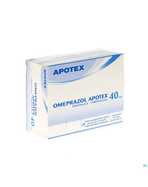 Omeprazol apotex caps  28 x 40 mg