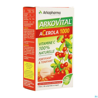 Arkovital acerola 1000    tube comp 2x15