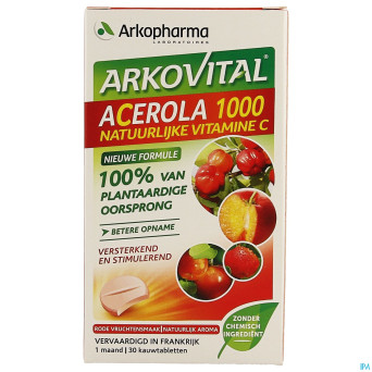 Arkovital acerola 1000    tube comp 2x15